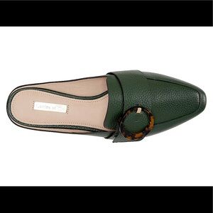 LOUISE ET CIE Brileigh Loafer Green Tortoise
Buckle Mule Slip On Shoes 7.5 NEW